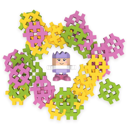 Zestaw klocków Connect Pocket Girl: Kim