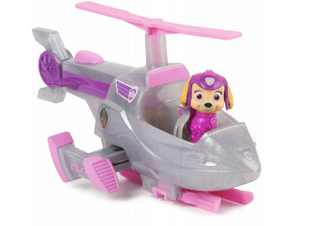 Psi Patrol Zestaw Radiowóz Chase'a i helikopter Skye