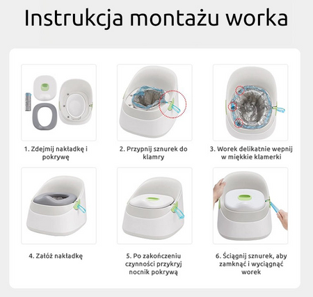 Ines&John Nocnik dziecięcy Premium