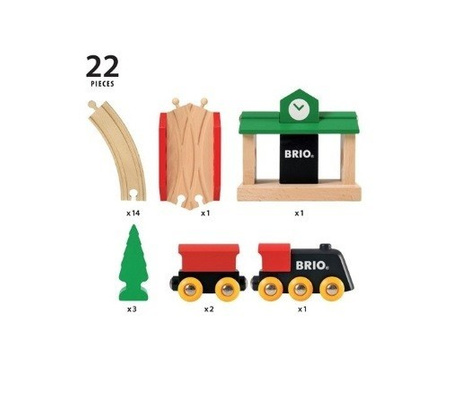 Brio Kolejka Drewniana Ósemka 33028