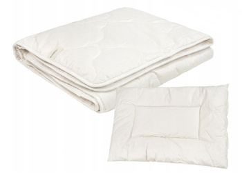 Ecotton kołdra Bawełniana Całoroczna 100x135 + poduszka 40x60