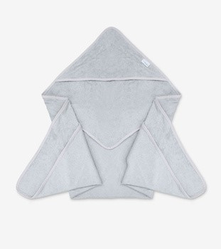 Okrycie Kąpielowe Bambusowe Boho Grey B003 Albero mio