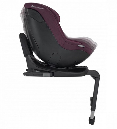 Kinderkraft I-GUARD i-Size 360 stopni fotelik samochodowy RWF Cherry Pearl