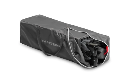 Caretero Łóżeczko turystyczne Basic Graphite