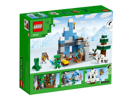 Lego 21243 Minecraft Ośnieżne szczyty