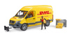 Bruder 02671 Auto MB Sprinter DHL z figurką