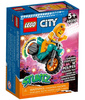 Motocykl kaskaderski z kurczakiem Lego 60310