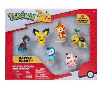 Pokemon Zestaw 6 Figurek bitewnych PKW3061