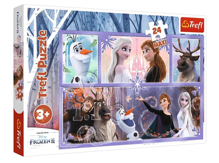 Trefl Puzzle Świat pełen magii. 24 el. maxi