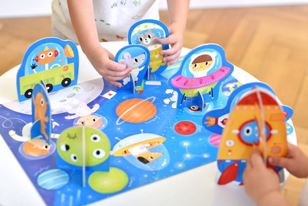 CzuCzu - Puzzle przestrzenne. Kosmos