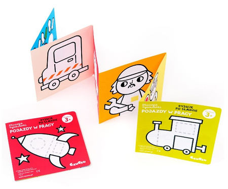 CzuCzu - Dłuuugie rysowanki. Rysuję po śladzie. Pojazdy w pracy