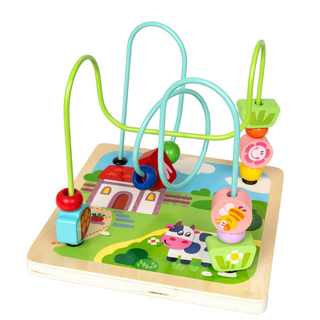 Smily Play Drewniana kostka aktywizująca 5W1