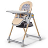 Kinderkraft LASTREE krzesełko do karmienia, Wood (brązowe)