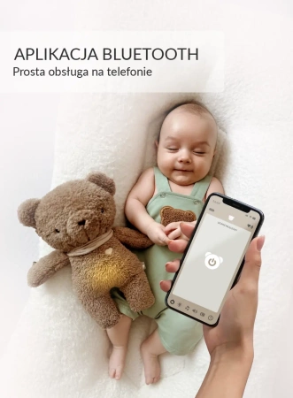 Szumiś Miś 7 w 1 app - brąz