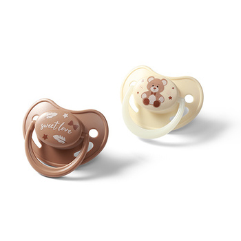 Babyono Smoczek anatomiczny  silikonowe 0-6 m