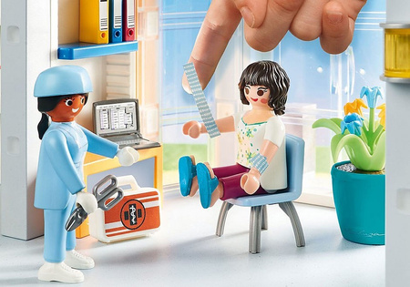 Szpital z wyposażeniem Playmobil 70191