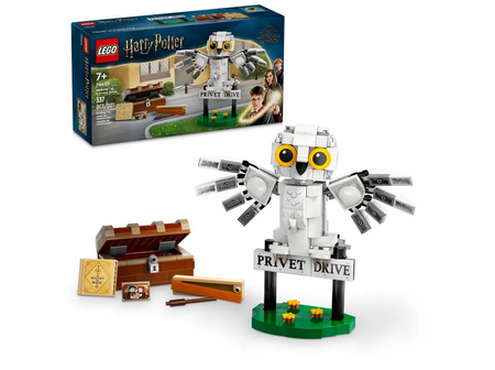 Lego 76425 Harry Potter Hedwiga z wizytą na ul. Privet Drive 4