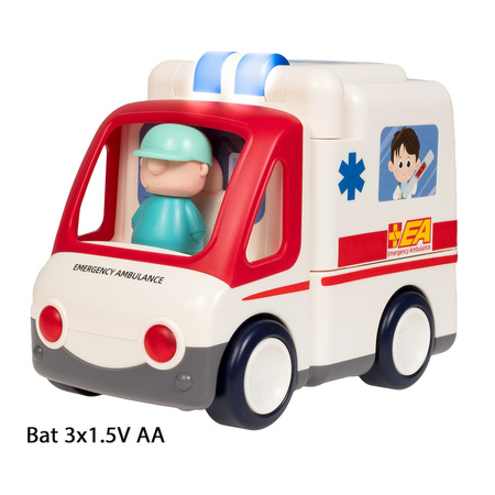 Hola Ambulans z Muzyką i Światłem