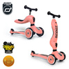 SCOOTANDRIDE Highwaykick 1 2w1 Jeździk i hulajnoga 1-5 lat Peach