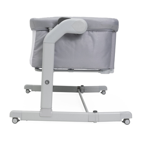 Chicco Next2Me Magic EVO łóżeczko dostawne, Grey Mist + prześcieradła