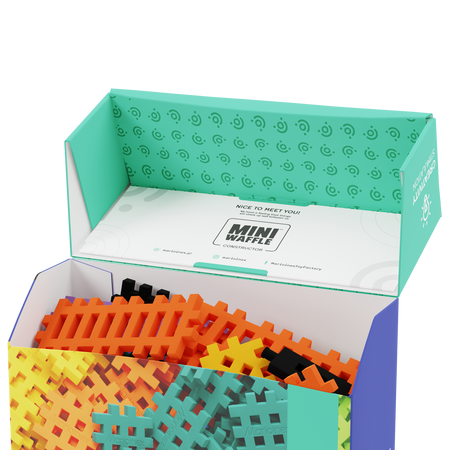 Marioinex Mini Waffle Zestaw Konstruktor Botanik 200 szt.
