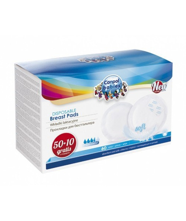 Wkładki laktacyjne 60 szt. Canpol Babies