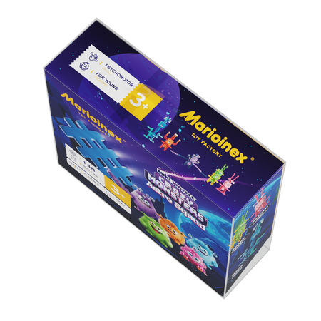 Marioinex Mini Waffle Crazy Monsters Astro Squad 148 el.