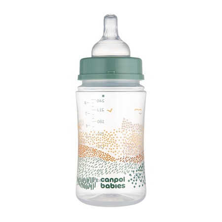 Canpol Babies Butelka antykolkowa EasyStart 240ml MOUNTAINS
