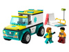 Lego 60403 City Karetka i snowboardzista