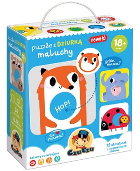 CzuCzu - Puzzle z dziurką. Maluchy
