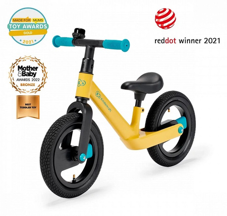 Kinderkraft Rowerek biegowy GOSWIFT, żółty