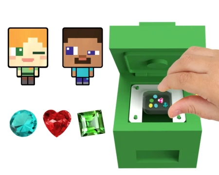 Epee Minecraft Naklejkomat 3D