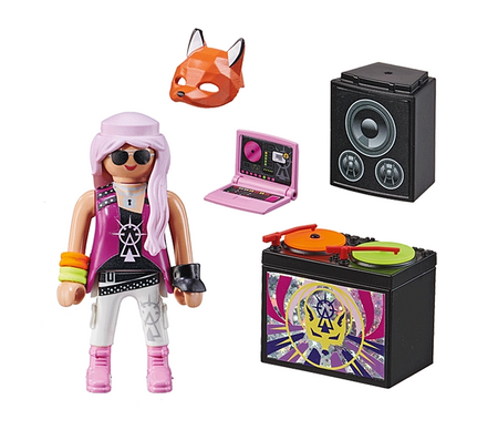 Playmobil 70882 DJ ze stołem mikserskim
