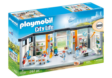 Szpital z wyposażeniem Playmobil 70191