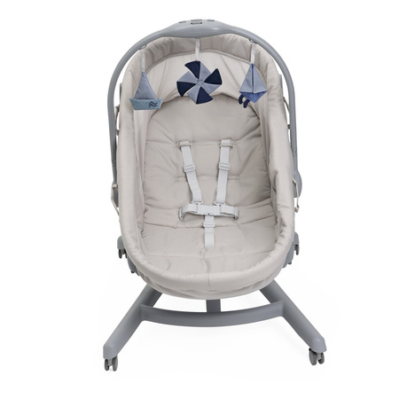 Chicco Baby Hug Pro 5w1 Beige Latte + materacyk i prześcieradło
