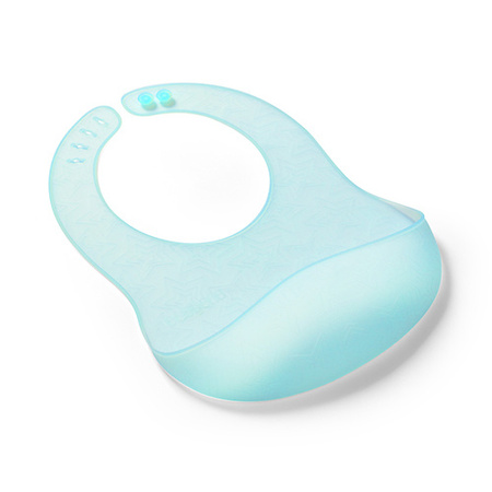 Babyono Silikonowy śliniak - ultracienki