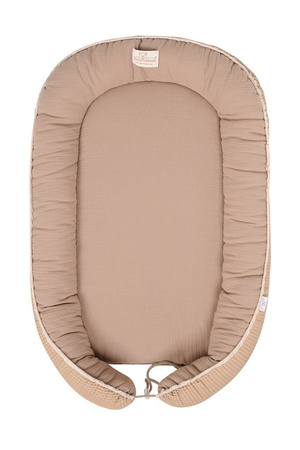 Babymatex Gniazdko Prestige-Muślin materacyk roz. 80x55cm