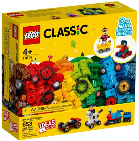 Klocki na kołach Lego Classic 11014