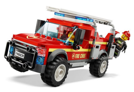 Terenówka komendantki straży pożarnej Lego City 60231