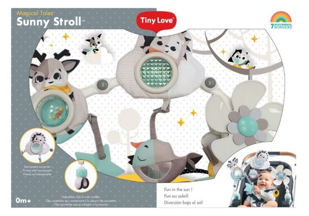 Tiny Love Łuk z zabawkami Magiczna Kraina - czarno-biały