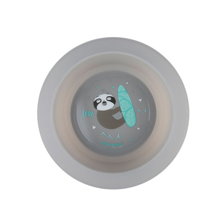 Canpol Babies Zestaw naczyń 2elem. EXOTIC ANIMALS Grey