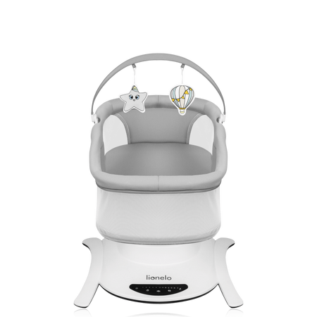 Lionelo Leżaczek bujaczek Bella Set Grey Concrete