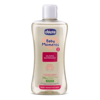 Chicco Oliwka do masażu Baby Moments 200 ml 0m+