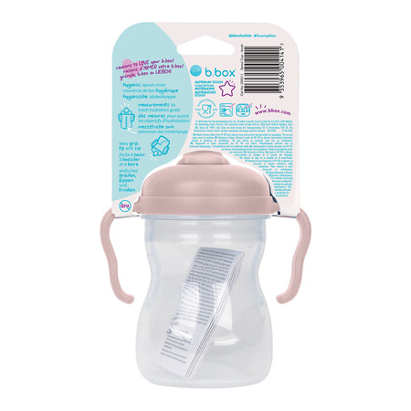 B.box Kubek z miękkim ustnikiem 4m+ Blush