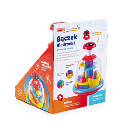 Dumel Discovery Bączek Biedronka 3 poziomy zabawy DD30807