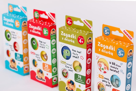 CzuCzu - Zagadki z dziurką dla dzieci 4+