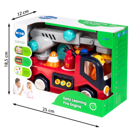 Hola Wóz strażacki z Muzyką i Światłem