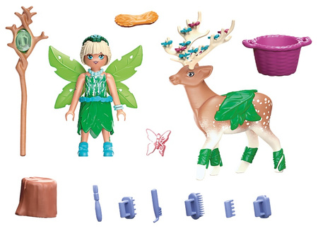 Playmobil 70806 Ayuma Forest Fairy z tajemniczym zwierzątkiem