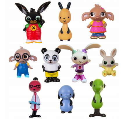 Bing Zestaw 10 Figurek Bing i Przyjaciele