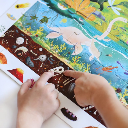 CzuCzu - Puzzle obserwacyjne. Dinozaury